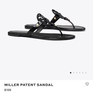 Great condition worn like twice:) very cute sandals from Tory burch